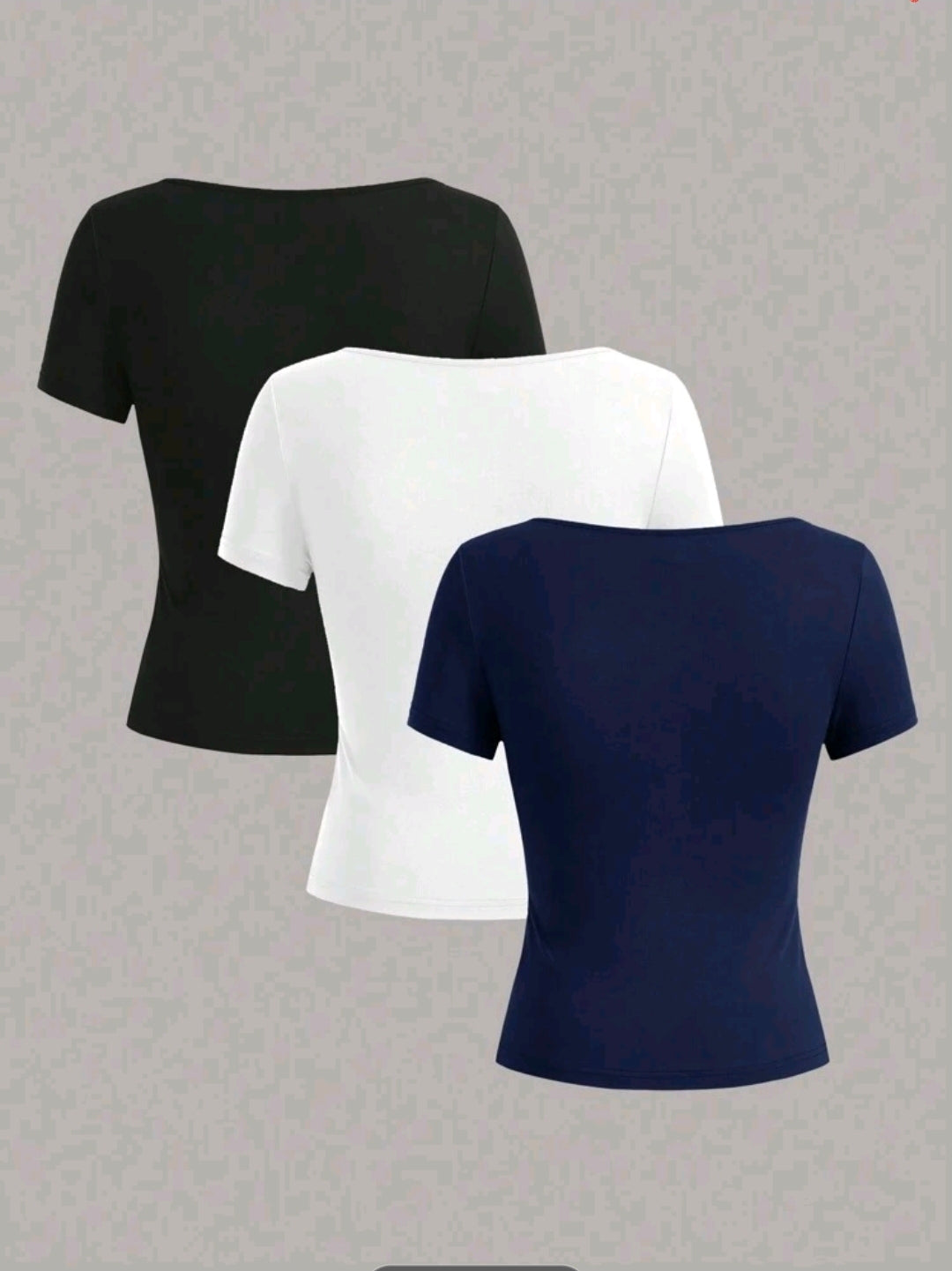 Shein krop majice 3 kom.➡️Xs/S