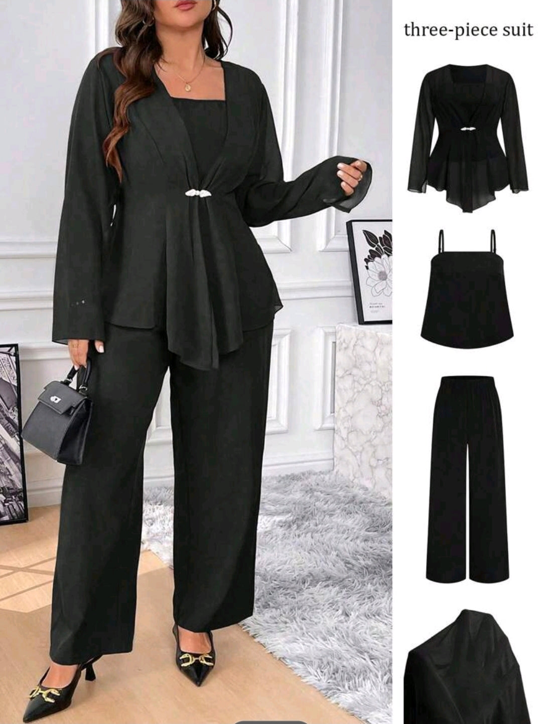 Shein komplet iz 3 dela➡️4xl
