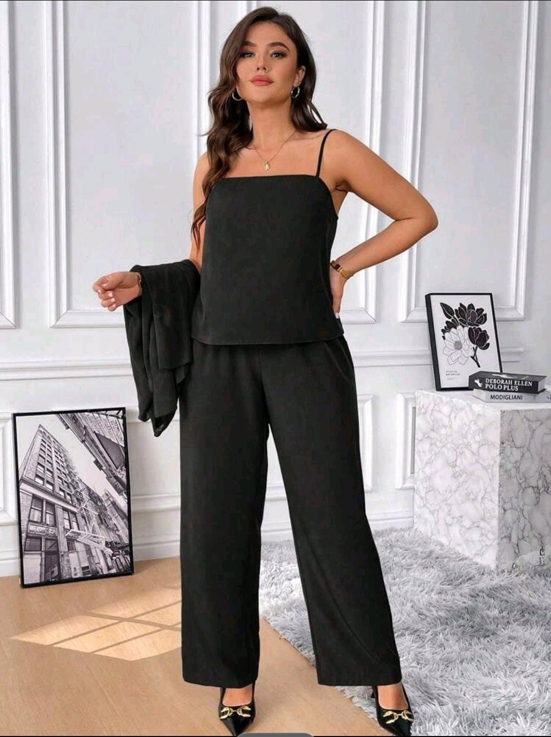 Shein komplet iz 3 dela➡️4xl