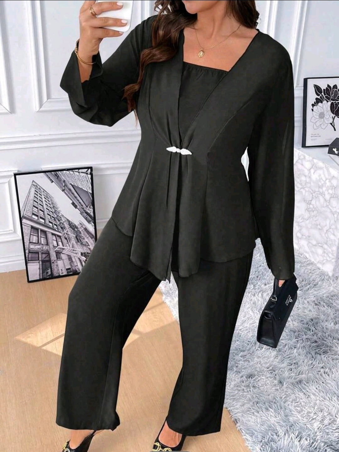 Shein komplet iz 3 dela➡️4xl